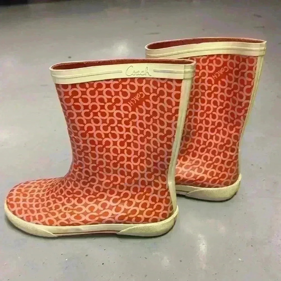 Short coach rain boots - Picture 1 of 2